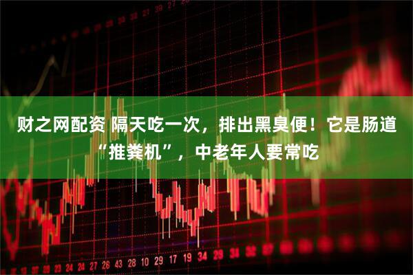 财之网配资 隔天吃一次，排出黑臭便！它是肠道“推粪机”，中老年人要常吃